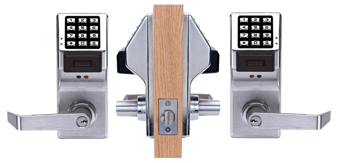 Alarm Lock PDL5300/26D Trilogy Double Sided Prox 2000 Users, 40,000 Event Audit Trail, SC1, Satin Chrome
