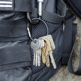 Lucky Line 71101 Flex-o-loc Cable Key Ring 1 Per Card