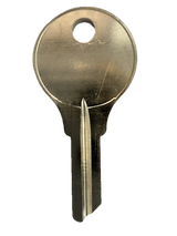 Kaba Ilco O1014J Key Blank, Nickel-Plated Brass