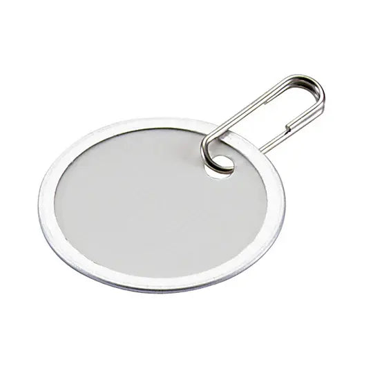 Lucky Line 29200 1-1/4" Key Tag with Clip Ring 50 Per Box