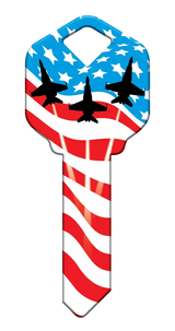 KW-HK58 Happy Keys Kwikset US Salute