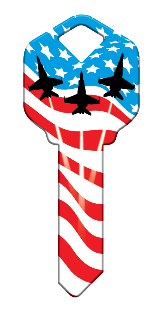 SC1-HK58 Happy Keys Schlage US Salute