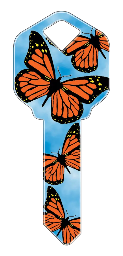 SC1-HK19 Happy Keys Schlage Butterflies