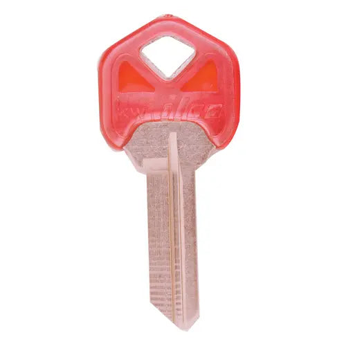 Kaba Ilco KW1-PC-RUBY Key Blank, Ruby Red