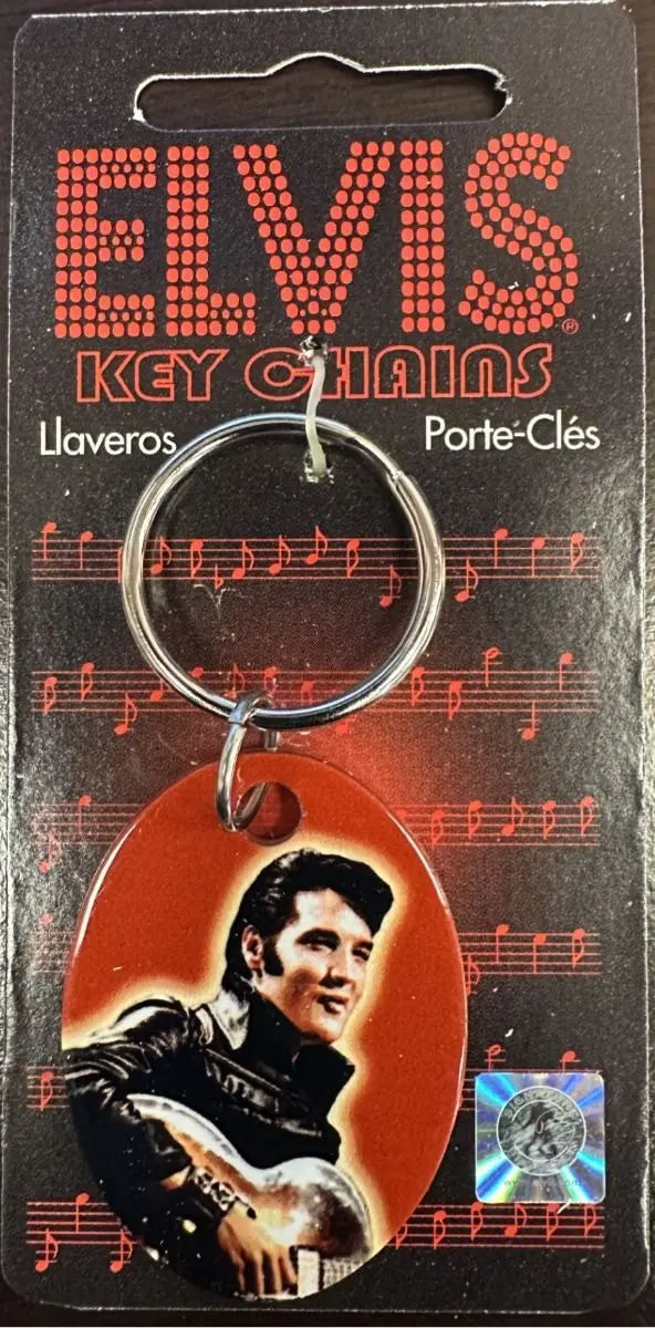 KC-E12 Elvis Presley '68 Special" Key Chain Ring