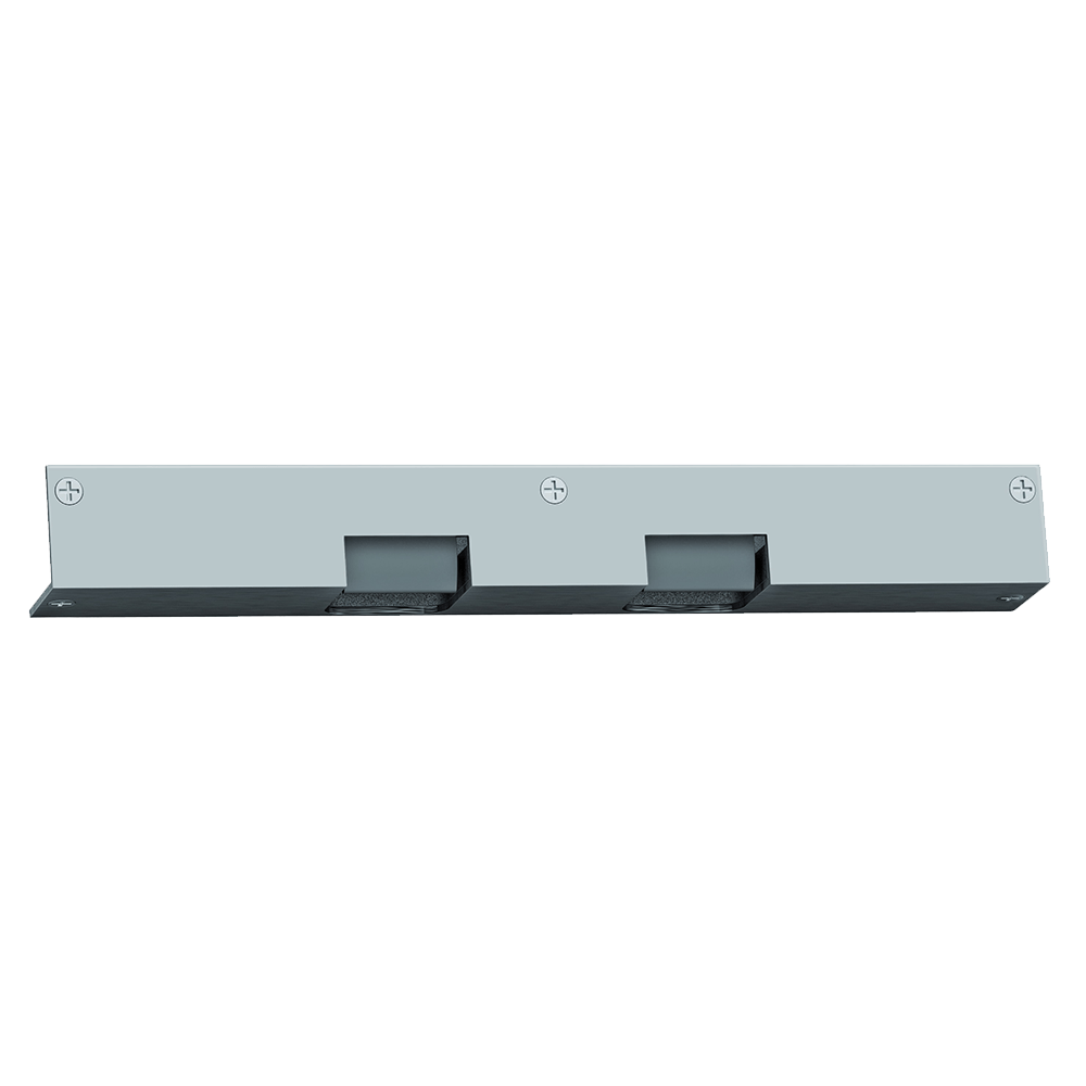 HES 310-6-30 24D 627 Fail Secure, Complete 24VDC Electric Strike, Double, PK Keeper, 3" CTC Satin Aluminum