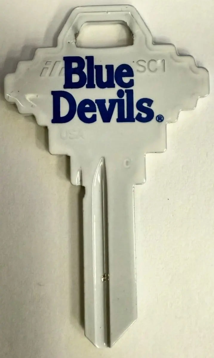 Kaba Ilco CK-SC1-DUKE Blue Devils College House Key Blank SC1 Keyway