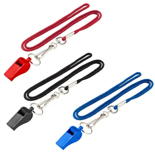 Lucky Line 42201 Lanyard with Whistle 1 Per Card