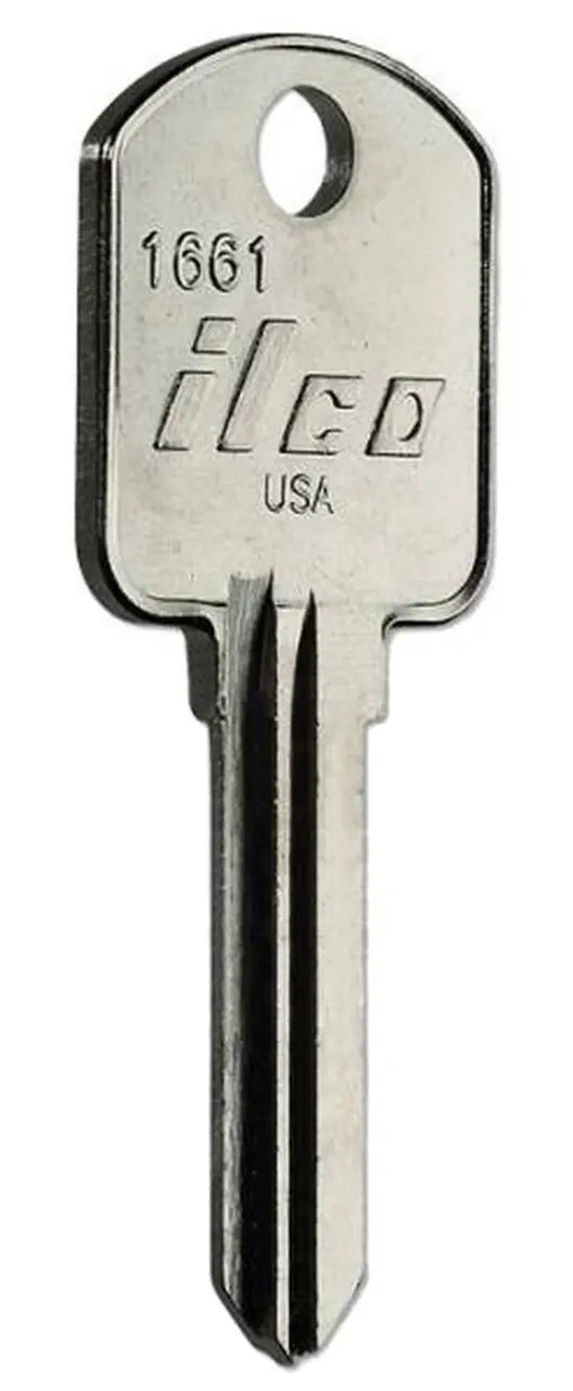 Kaba Ilco 1661 Canada Post Key Blank – Nickel-Plated Brass, 5-Pin
