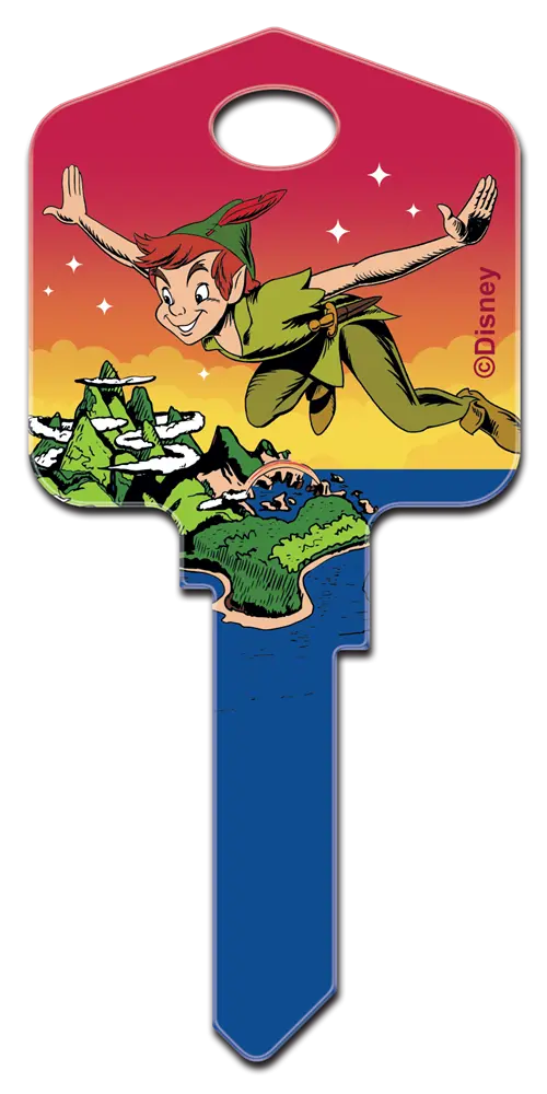 SC1-D125 Disney Keys Schlage Peter Pan