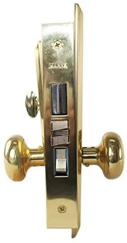Marks USA 91DW/ 3 Metro Mortise Lock, Vestibule, 2-1/2", SC1, Polished Brass