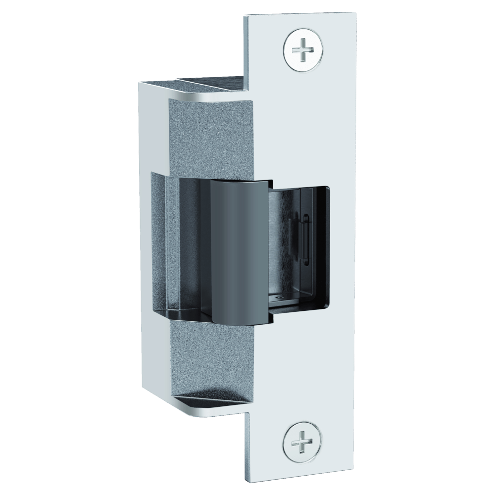 HES 7501-629 Grade 1 Electric Strike, Field Selectable (Safe/Secure), 4-7/8" x 1-1/4", 12/24 VDC, Latchbolt Monitor, Bright Stainless Steel