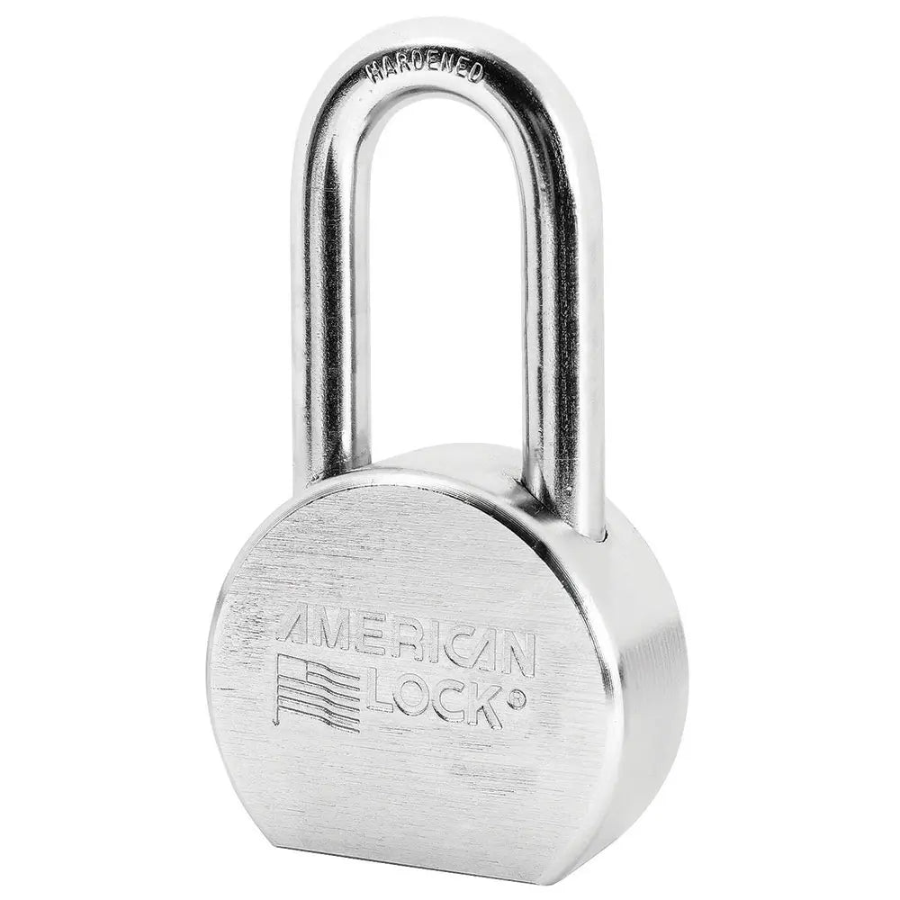 American Lock A701KA 35852 Solid Steel Padlock 2-1/2" Body, 2" Tall 7/16" Diameter Shackle, Keyed Alike
