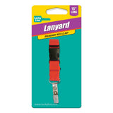 Lucky Line 64101 Flat Lanyard with Breakaway Asst 1 Per Card