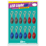 Lucky Line 63612 Oval LED Light Asst 12 Per Card