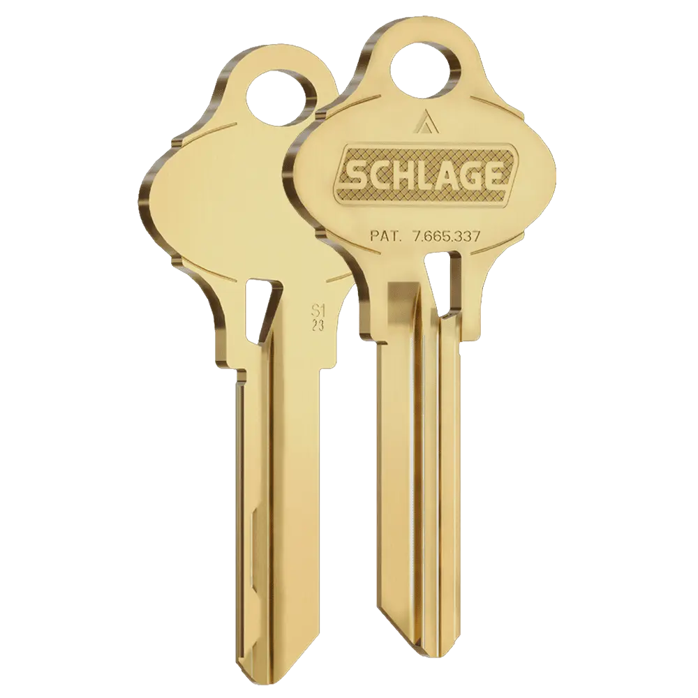 Schlage 35-270 S123 Key Blank, Embossed, S123 Keyway