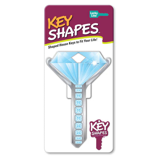 Lucky Line B102K Diamond Ring KeyShapes Blank,  Kwikset  KW1/KW10