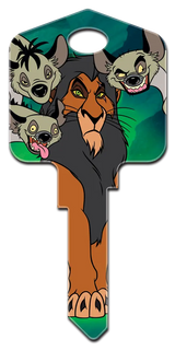 KW-D124 Disney Keys Kwikset The Lion King