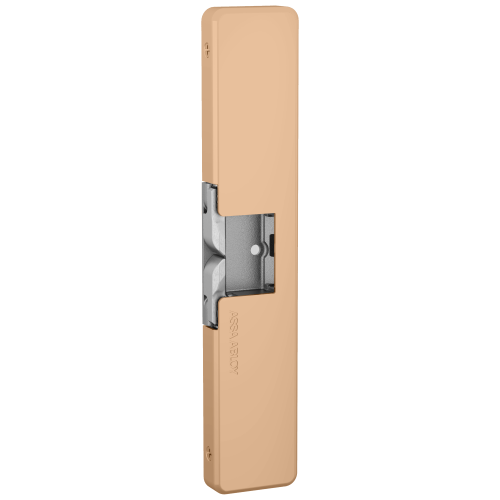HES 9400-612-LBM Fail Safe/Fail Secure, Complete 12/24VDC Electric Strike, Surface Mounted, 1/2" Thickness, Latchbolt Monitor, Satin Bronze