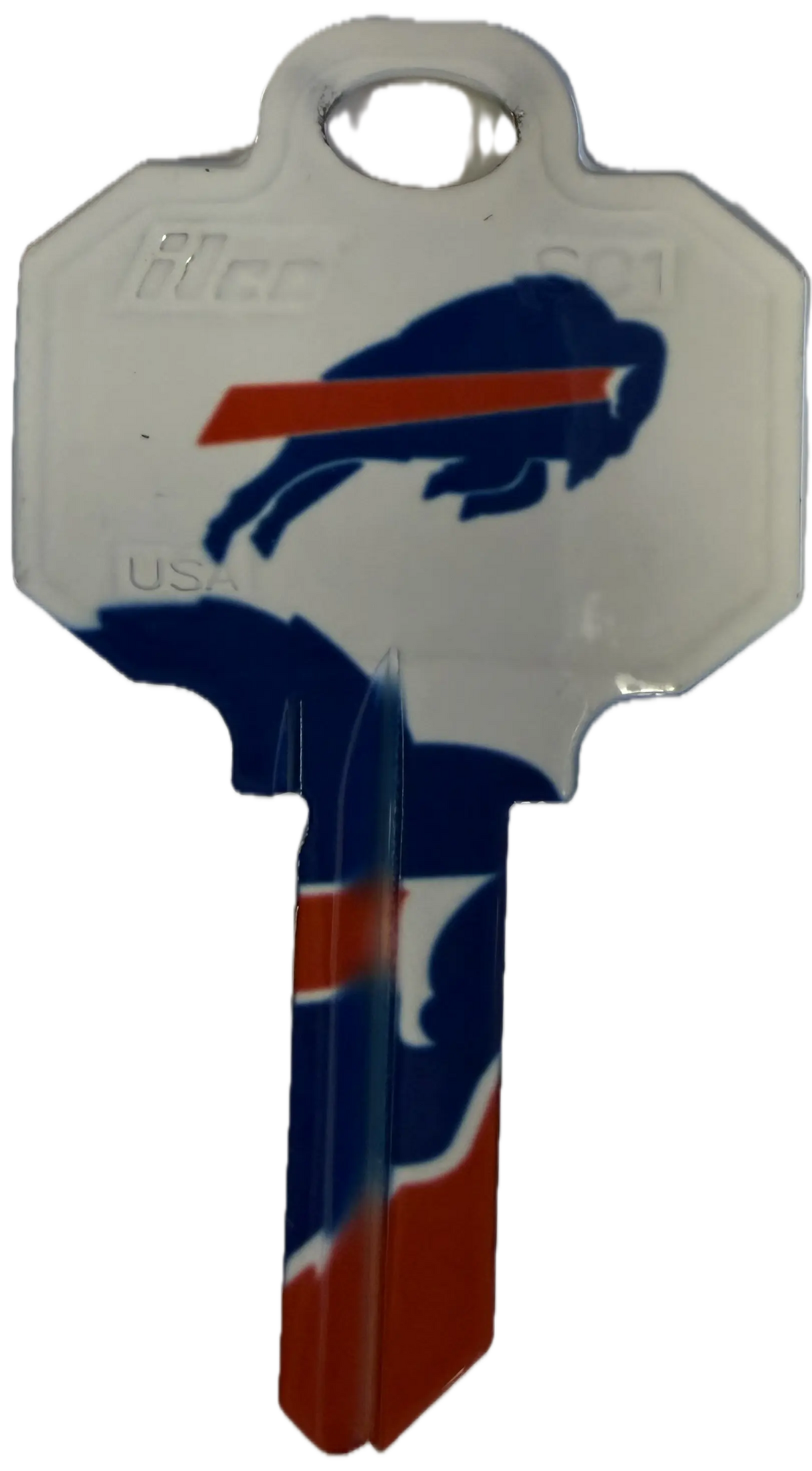 Kaba Ilco SC1-NFL-BILLS Buffalo Bills Football House Key Blank SC1 Keyway