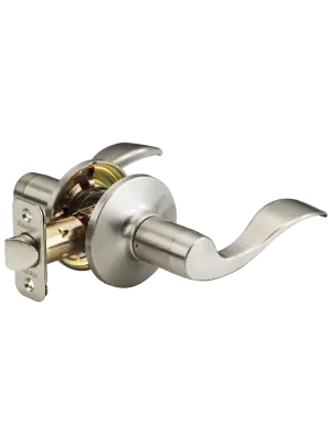 Master Lock WL0415 WAVE LEVER GR3 PASSAGE, SATIN NICKEL