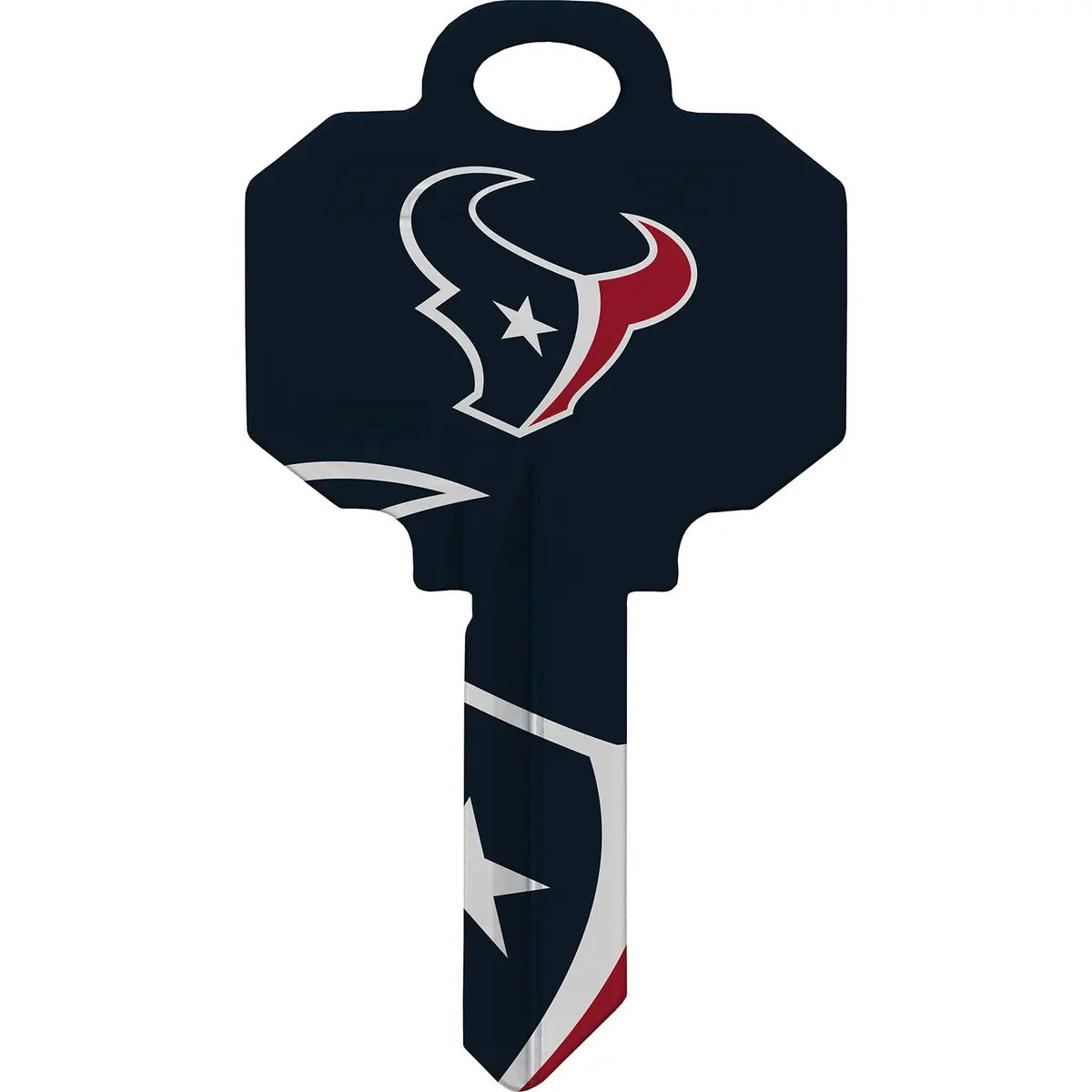 Kaba Ilco SC1-NFL-TEXANS Houston Texans Football House Key Blank SC1 Keyway