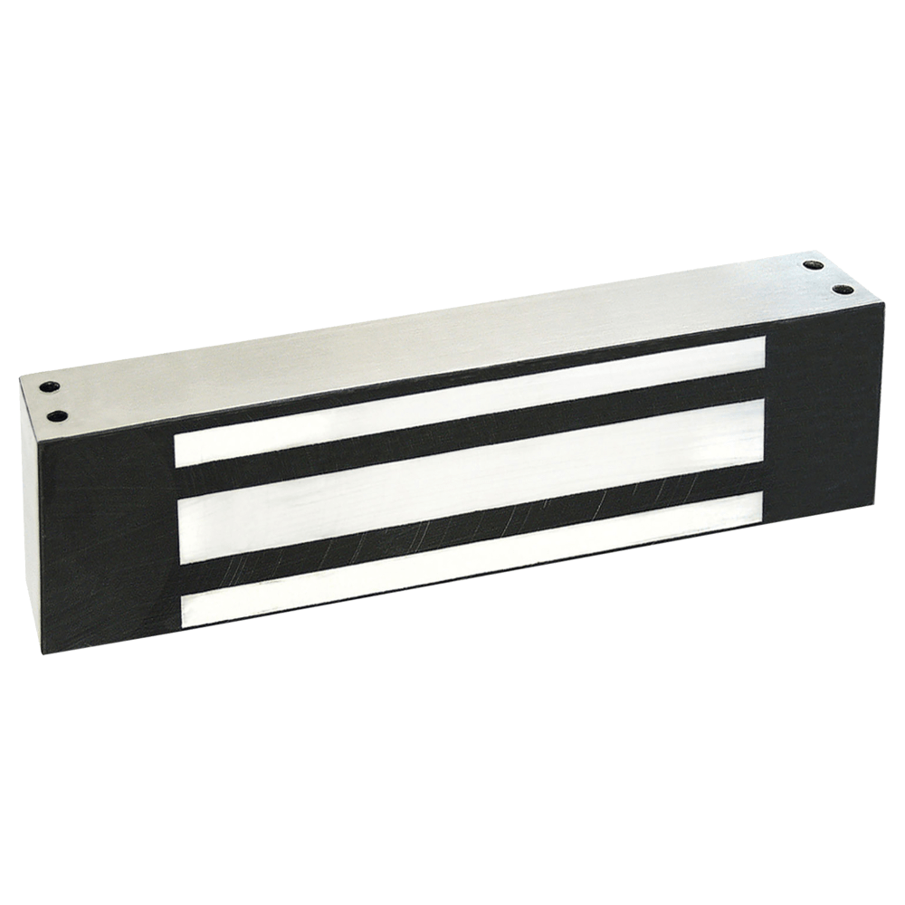 Securitron M82BD Maglock, 1800lbs. Holding Force, Door Position Switch, Dual Magnetic Bond Sensor, 12/24VDC, Satin Stainless Steel