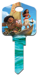 KW-D128 Disney Keys Kwikset Moana