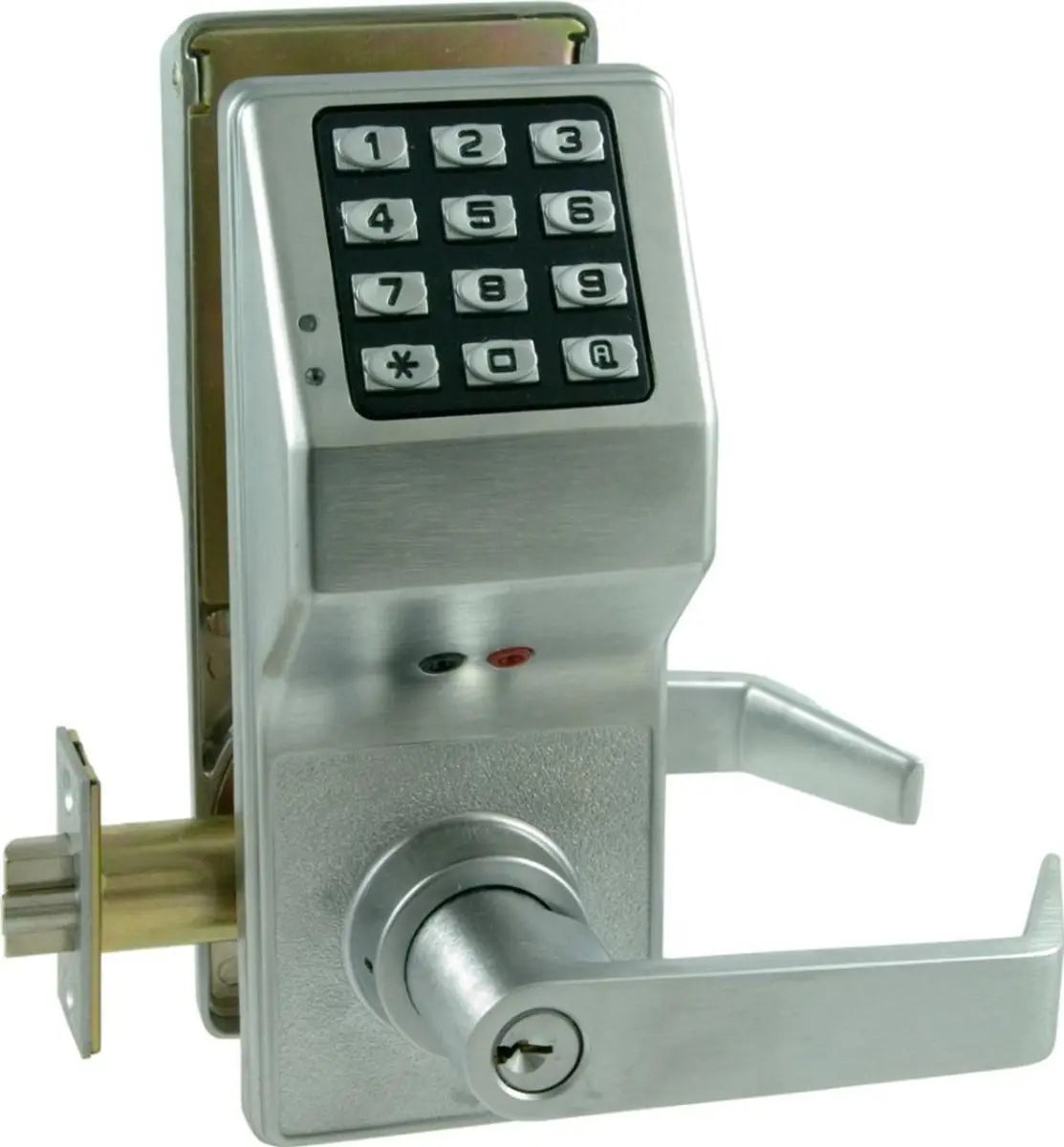 Alarm Lock DL3200/26D Trilogy 2000 Users, 40,000 Event Audit Trail, SC1, Satin Chrome