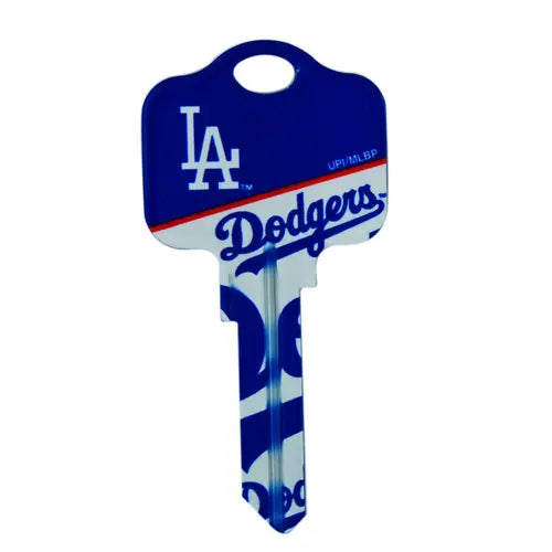 Kaba Ilco KW1-MLB-Los Angeles DODGERS Baseball House Key Blank KW Keyway