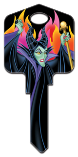 SC1-D97 Disney Keys Schlage Maleficent