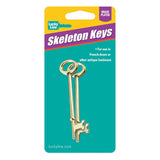 Lucky Line 87102 Notch Tip Skeleton Key 2 Per Card