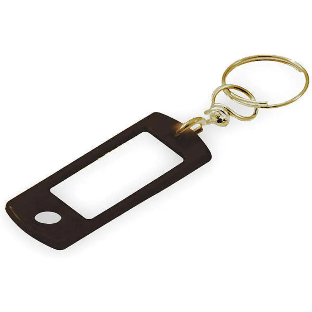Lucky Line 16820 Key Tag with Swivel Ring Black 50 Per Pack