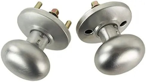 Marks USA K22/26D Unilock Ornamental Iron, Replacement Knob Kit, Exterior and Interior, Satin Chrome