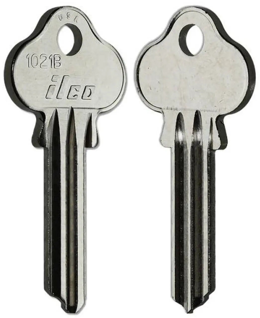 Kaba Ilco 1021B Key Blank – Barrows Keyway, Nickel-Plated Brass, 5-Pin