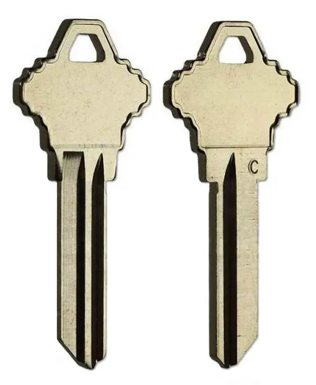 Kaba Ilco 101-C-NS  Look Alike Schlage C 6 Pin, Nickel Silver, 1145A