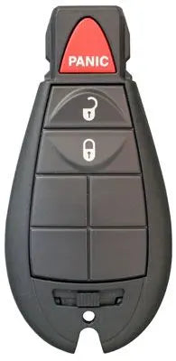 46001 OEM Dealer Keys Chrysler Town & Country 3-Button Fobik Key – New OEM, No Emergency Key (56046706AF)