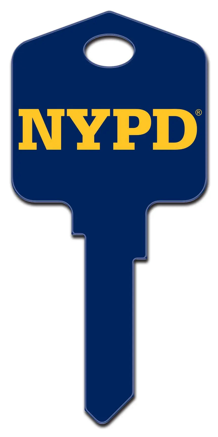 SC1-NY1 New York Police Department NYPD House Key Blank Schlage Keyway