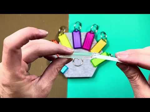 Lucky Line 12300 Key Tag with Tang Ring 100 Per Display Box