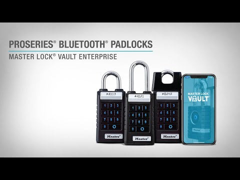 Master Lock 6400LJENT Bluetooth ProSeries Padlock for Business Applications