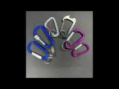 Lucky Line 46200 Carabiner Keychain Display Assorted 126 Per Box