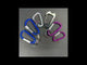 Lucky Line 46200 Carabiner Keychain Display Assorted 126 Per Box