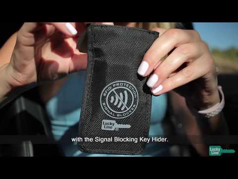 Lucky Line 91801 Signal Blocking Key Hider 1 Per Box