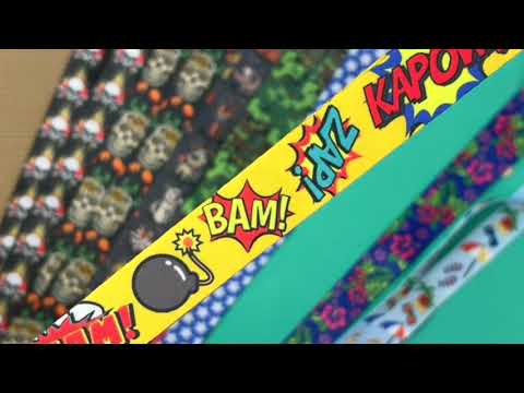 Lucky Line C200C Designer Lanyard & Wristlets Revolving Counter Display