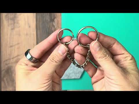 Lucky Line 40301 Pocket Chain Nickel Plated Steel 1 Per Card