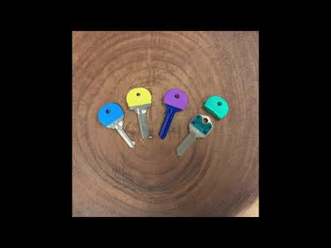 Lucky Line 16535 Key Cap Refill Dark Blue 50 Per Pack