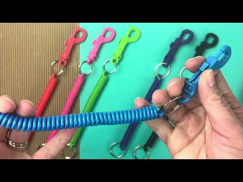 Lucky Line 41601 Designer Coil with Ring Clip 1 Per Card