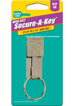 Lucky Line 47601 Key Safe Belt Hook With Split Key Ring 1